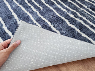 Malha Stripes Washable Rug