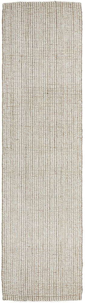 Arabella Natural Wool & Jute Runner