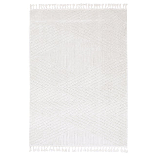 Bilbao Farah Geometric Ivory Rug