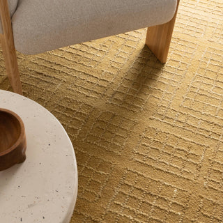 Premium wool Abasco Citron Knitted Rug with intricate craftsmanship