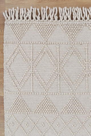 Diego Inca Beige Wool Rug