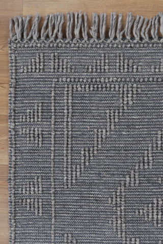 Diego Ornamental Grey Multi Wool Rug