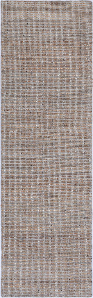 Briar Light Grey Jute & Wool Hall Runner