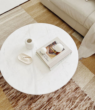 Summit Orb Toffee Wool Rug