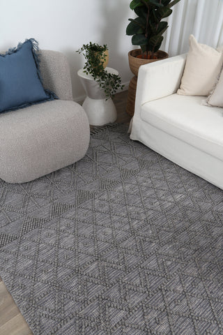 Diego Inca Grey Multi Wool Rug