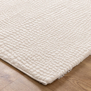 Lara Cobblestone Cream Rug corner