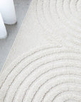 Rug Culture: Lotus Abbey White Rug Close Up