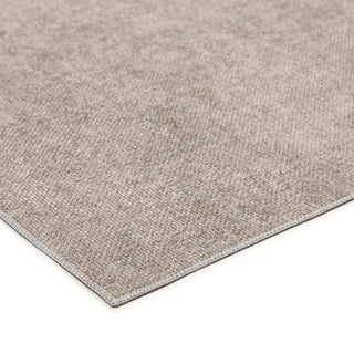 Leyton Beige Grey Flatweave Washable Rug