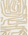 Marigold Jayla Abstract Art Beige Rug