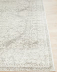 Gwyneth Transitional Silver Rug