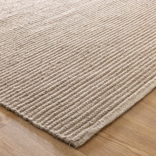 Natura Oatmeal Wool Rug Corner