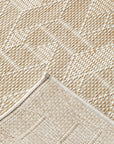 Rug Culture Patio Kudo Natural Rug detailed