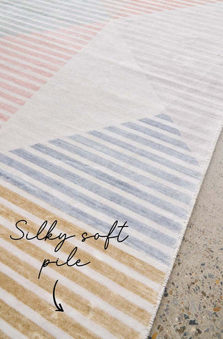 Revive Dali Pastel Washable Rug