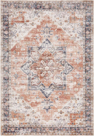 Revive Lila Rust Washable Rug