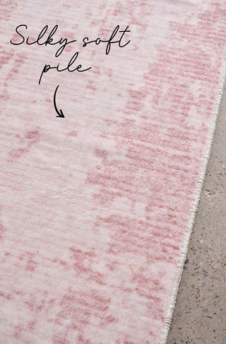 Revive Muse Blush Washable Rug