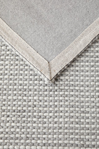 Arles Grey Wool & Viscose Rug