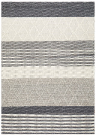 Studio Silver Textured Wool Rug