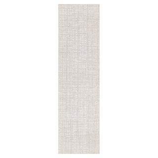 Non-shedding Toscana Runner Rug in neutral grey and beige