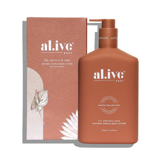 al.ive body Fig, Apricot & Sage Hand & Body Lotion