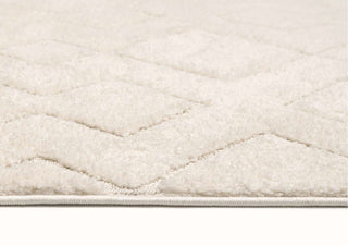 Loopsie Albo Ivory Diamond Rug Detailed View