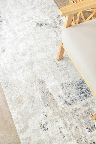 Austex RUGS 80x300cm Granada Dove Grey Modern Runner