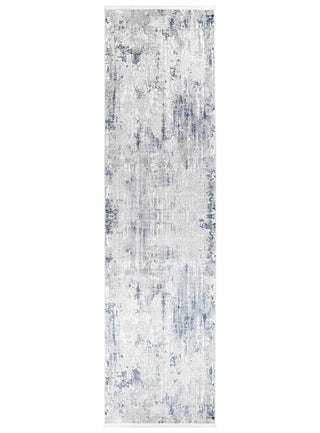 Austex RUGS 80x300cm Phoenix Belle Blue & White Runner