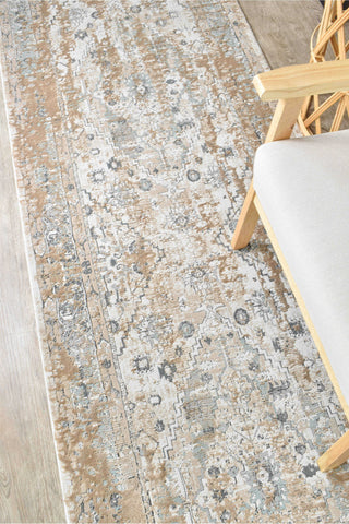 Austex RUGS 80x300cm Rosalind Beige Runner