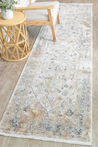 Austex RUGS 80x300cm Rosalind Beige Runner