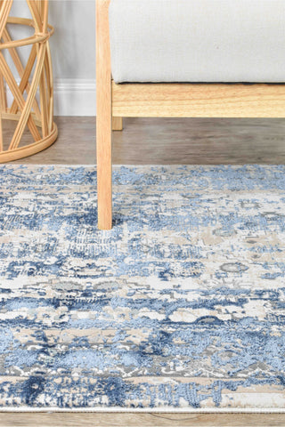 Austex RUGS 80x300cm Rosalind Vintage Blue Runner