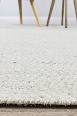 AUSTEX RUGS Adelaide Ivory Wool Rug