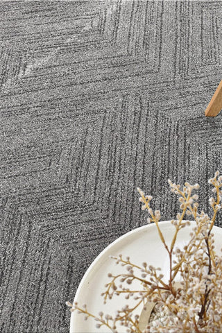 Austex RUGS Astor Dark Grey Berber Rug