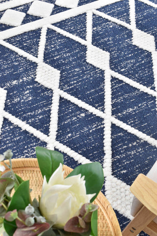 Austex RUGS August Navy Boho Rug