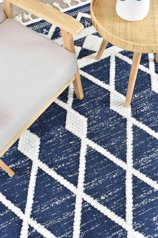 Austex RUGS August Navy Boho Rug