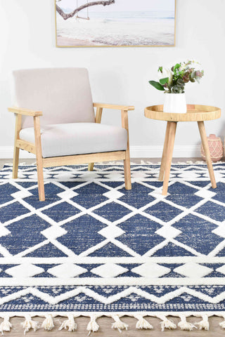 Austex RUGS August Navy Boho Rug