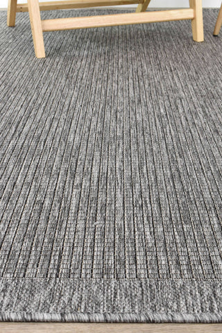 Austex RUGS Branford Dark Grey Outdoor Rug