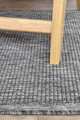 Austex RUGS Branford Dark Grey Outdoor Rug