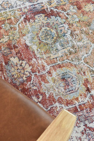 Austex RUGS Caria Terracotta Transitional Rug