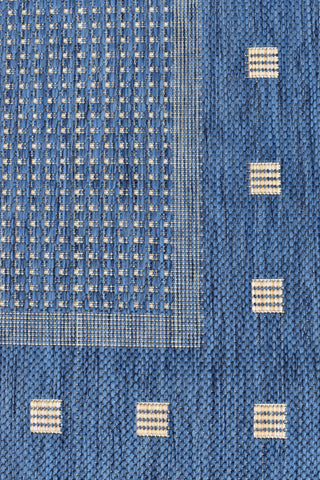 Austex RUGS Carter Blue Outdoor Rug