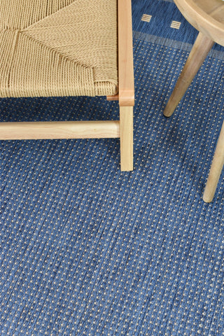 Austex RUGS Carter Blue Outdoor Rug