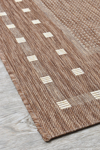 Austex RUGS Carter Brown Outdoor Rug