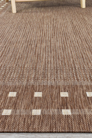 Austex RUGS Carter Brown Outdoor Rug