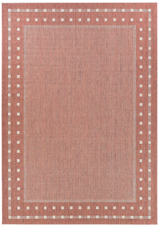 Austex RUGS Carter Terracotta Outdoor Rug