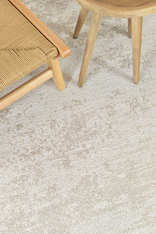 Austex RUGS Eden Cream & White Outdoor Rug