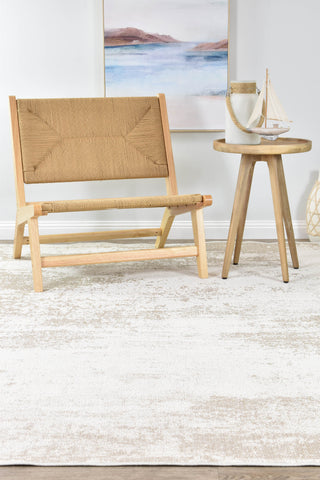 Austex RUGS Eden Cream & White Outdoor Rug