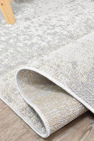 Austex RUGS Eden Silver & White Outdoor Rug