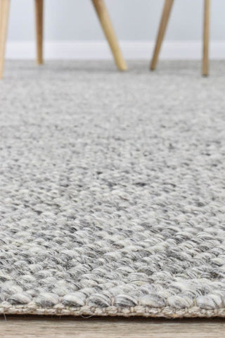 AUSTEX RUGS Everly Grey Wool Rug