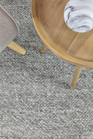 AUSTEX RUGS Everly Grey Wool Rug