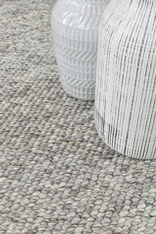 AUSTEX RUGS Everly Grey Wool Rug