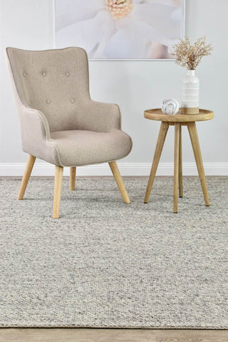 AUSTEX RUGS Everly Grey Wool Rug