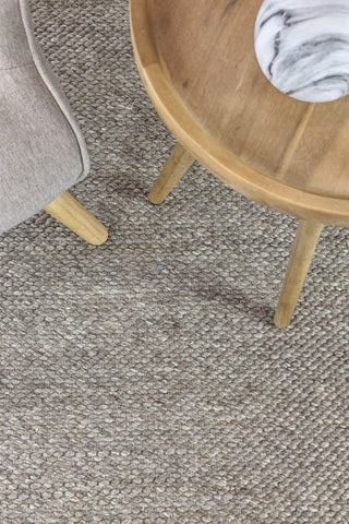 AUSTEX RUGS Everly Mocha Wool Rug